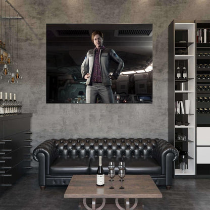 Alien Isolation Characters Video Game Wall Art Print Poster