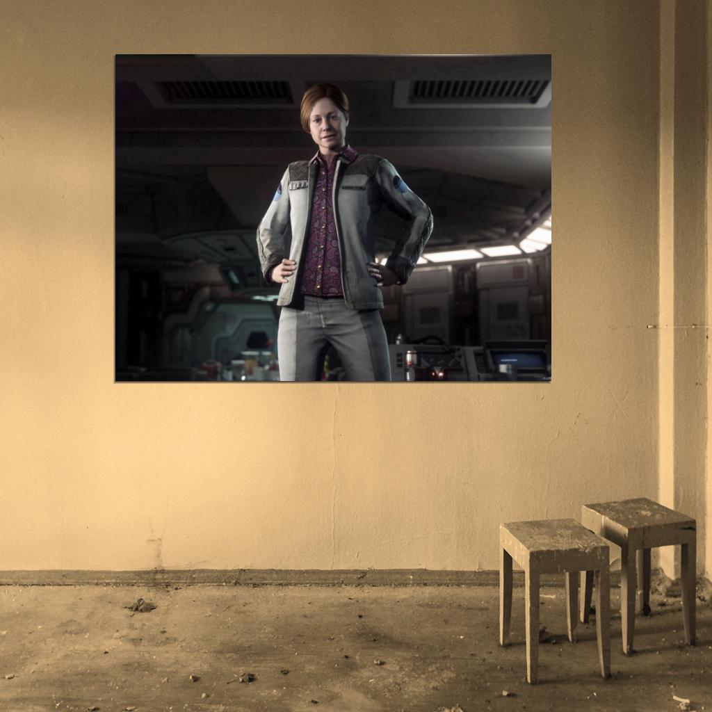 Alien Isolation Characters Video Game Wall Art Print Poster