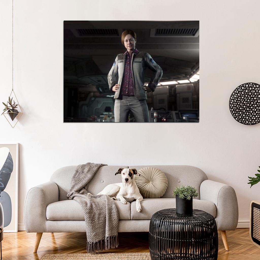 Alien Isolation Characters Video Game Wall Art Print Poster