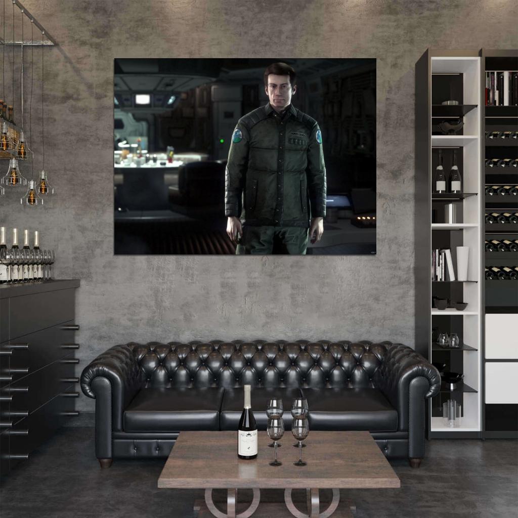 Alien Isolation Christopher Samuels Video Game Wall Art Print Poster