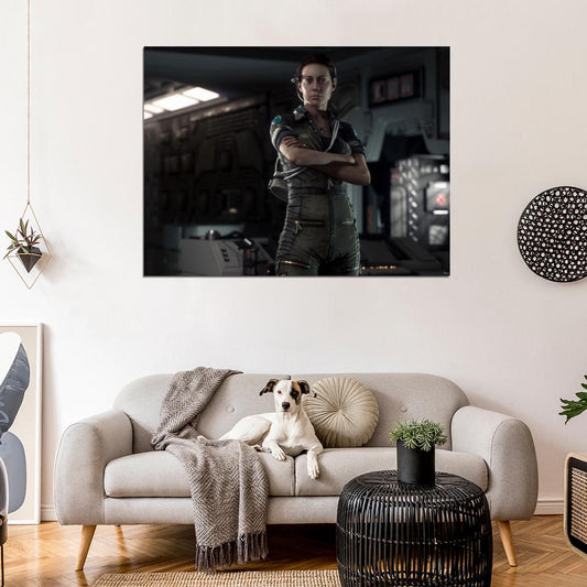 Alien Isolation Amanda Ripley Video Game Wall Art Print Poster