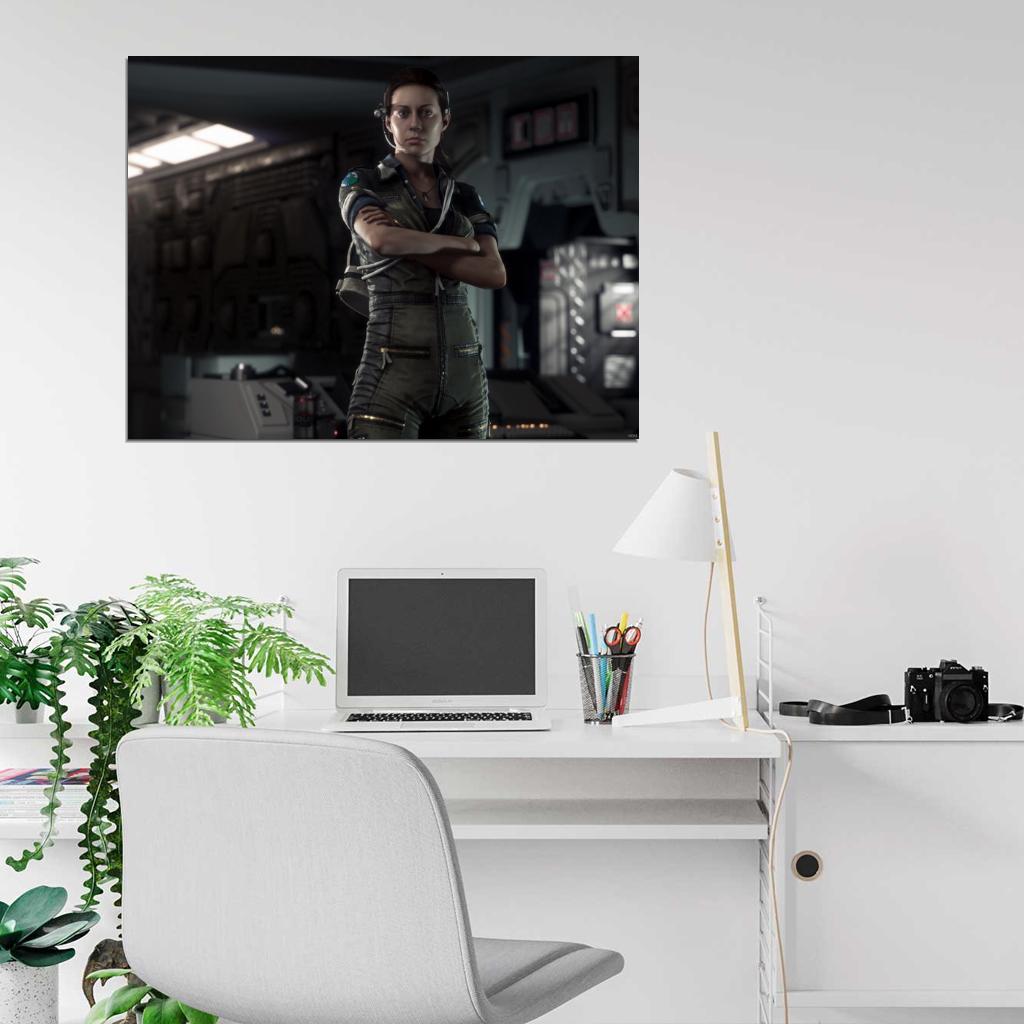 Alien Isolation Amanda Ripley Video Game Wall Art Print Poster