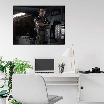 Alien Isolation Amanda Ripley Video Game Wall Art Print Poster