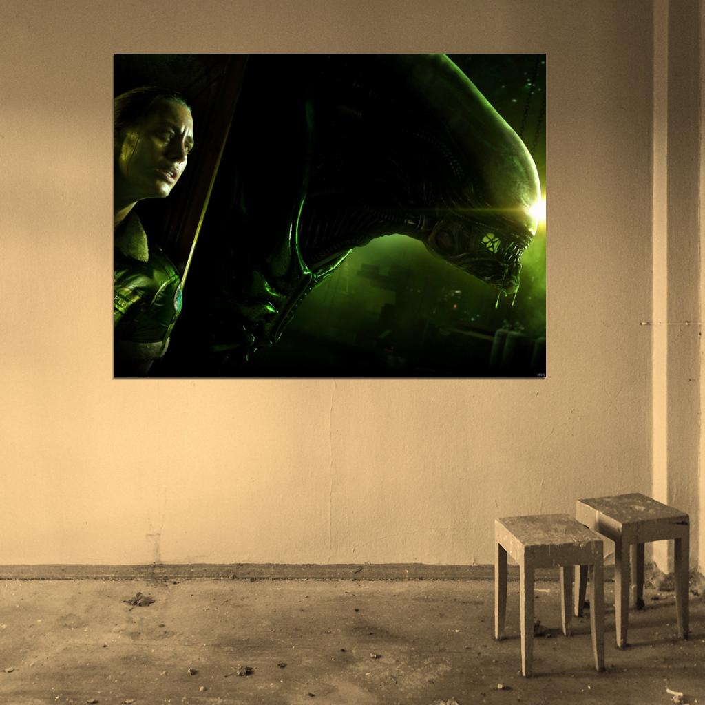 Alien Isolation Amanda Ripley Alien Wall Art Print Poster