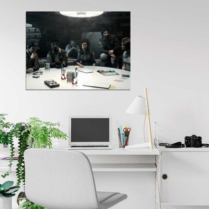 Alien Isolation Characters Video Game Wall Art Print Poster