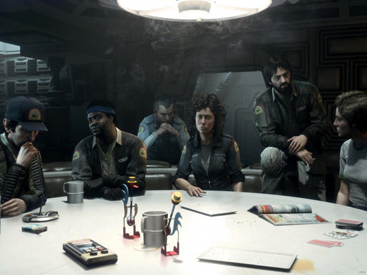 Alien Isolation Characters Video Game Wall Art Print Poster