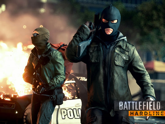 Battlefield Hardline Video Game Wall Art Print Poster