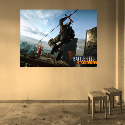Battlefield Hardline Amazing Video Game Wall Art Print Poster