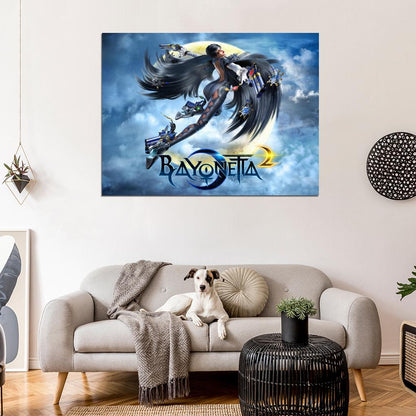 Bayonetta 2 Video Game Wall Art Print Poster