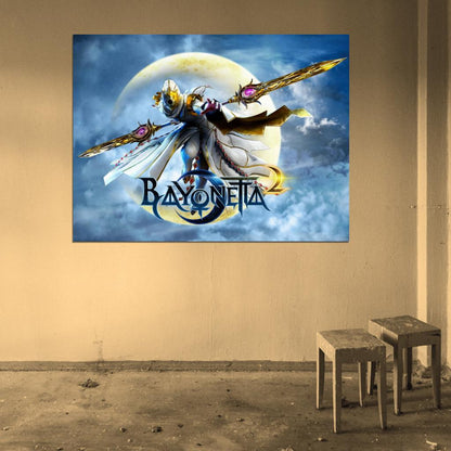 Bayonetta 2 Video Game Wall Art Print Poster