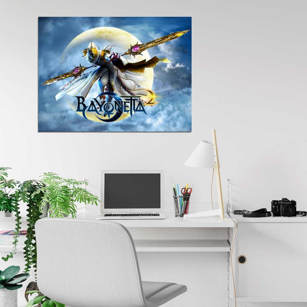 Bayonetta 2 Video Game Wall Art Print Poster