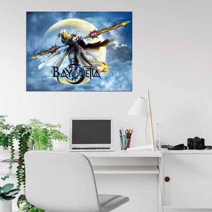 Bayonetta 2 Video Game Wall Art Print Poster