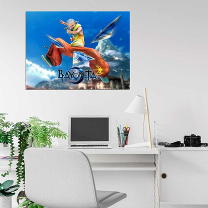 Bayonetta 2 Video Game Wall Art Print Poster