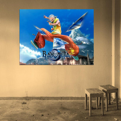 Bayonetta 2 Video Game Wall Art Print Poster