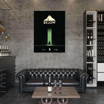 Below Video Game Wall Art Print Poster