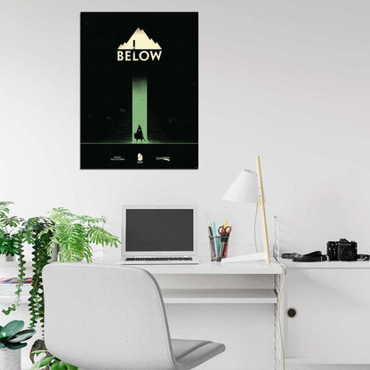 Below Video Game Wall Art Print Poster