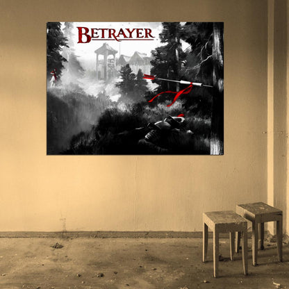 Betrayer Video Game Wall Art Print Poster
