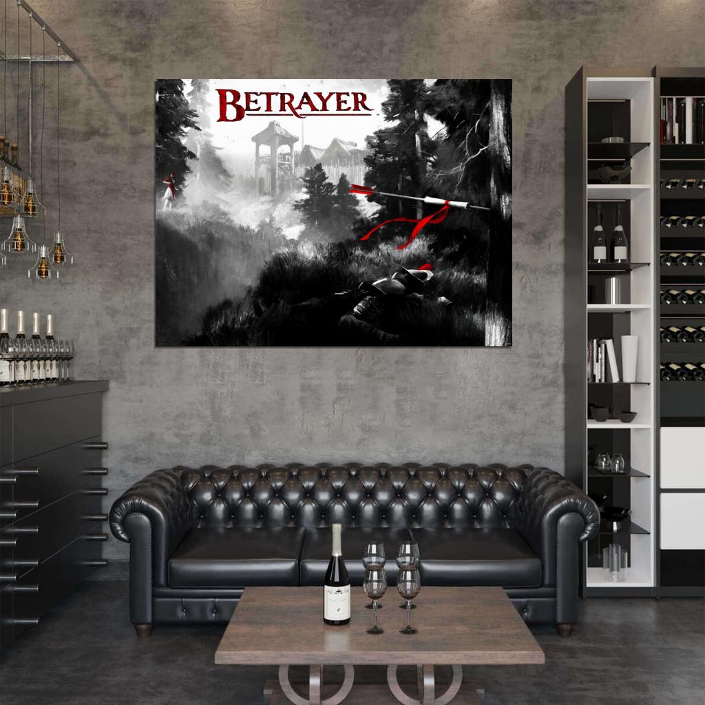 Betrayer Video Game Wall Art Print Poster