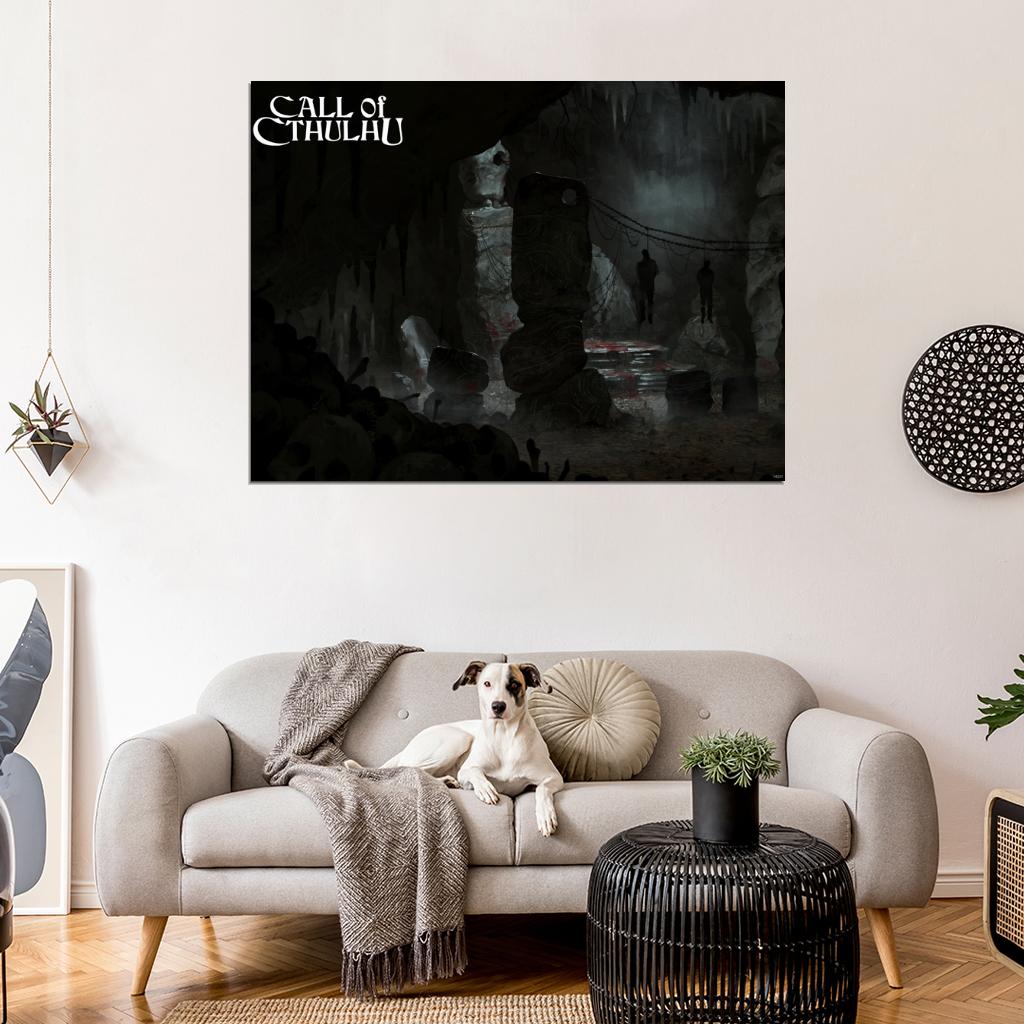 Call of Cthulhu Awesome Video Game Wall Art Print Poster