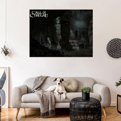 Call of Cthulhu Awesome Video Game Wall Art Print Poster