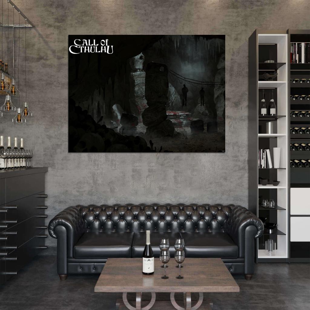Call of Cthulhu Awesome Video Game Wall Art Print Poster