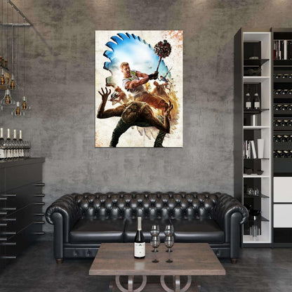 Dead Island 2 Zombie Video Game Wall Art Print Poster