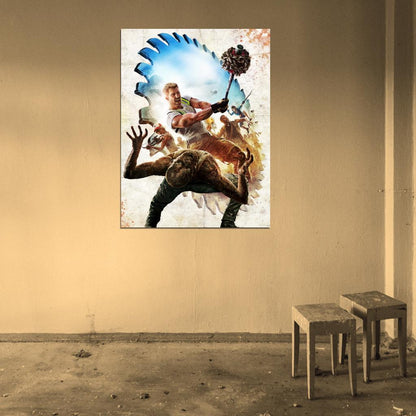 Dead Island 2 Zombie Video Game Wall Art Print Poster