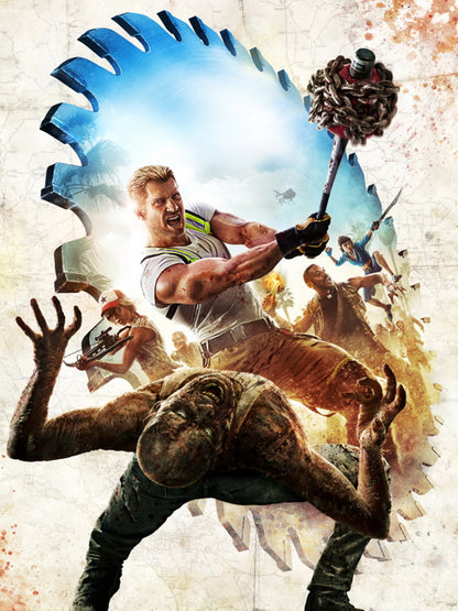 Dead Island 2 Zombie Video Game Wall Art Print Poster
