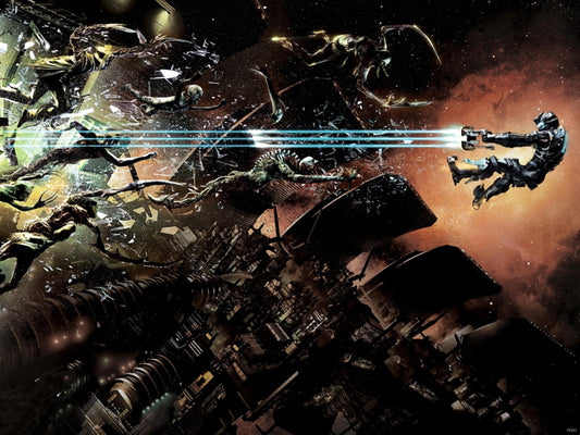 Dead Space Isaac Clarke Awesome Video Game Art Wall Art Print Poster