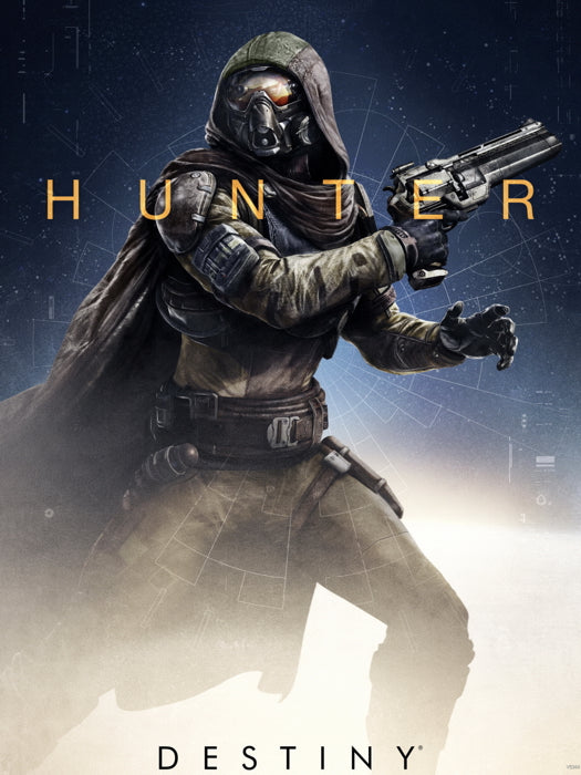 Destiny Hunter Video Game Art Wall Art Print Poster