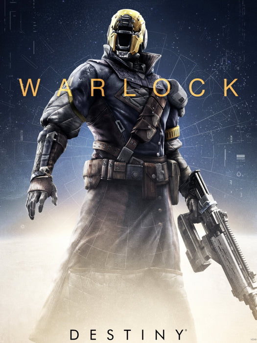 Destiny Warlock Video Game Art Wall Art Print Poster