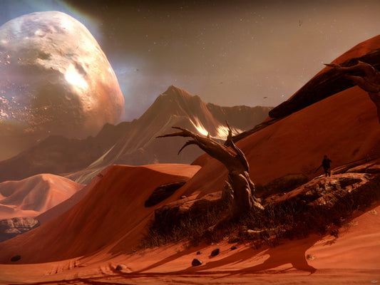Destiny Mars Video Game Art Wall Art Print Poster