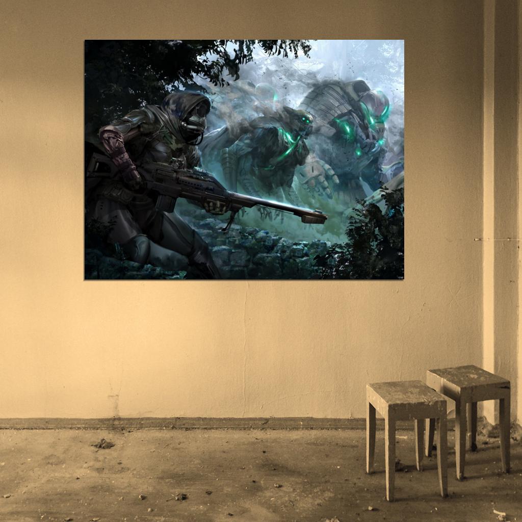 Destiny Cabal The Fallen Video Game Art Wall Art Print Poster
