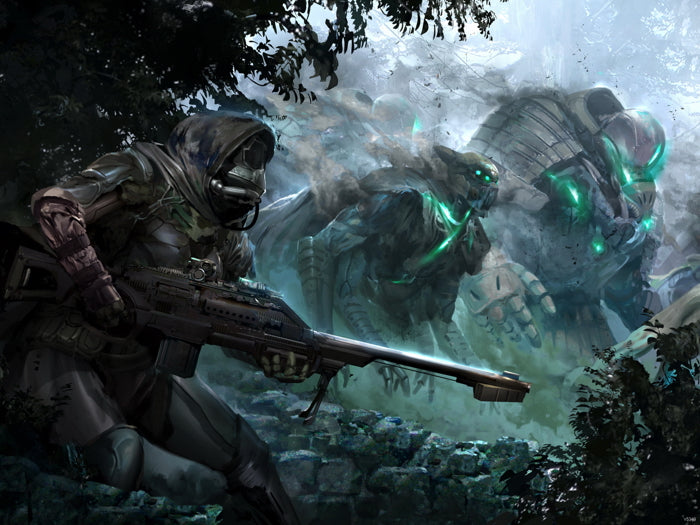 Destiny Cabal The Fallen Video Game Art Wall Art Print Poster