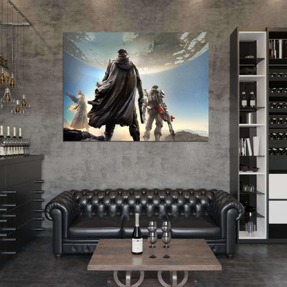 Destiny Characters Awesome Game Art Wall Art Print Poster