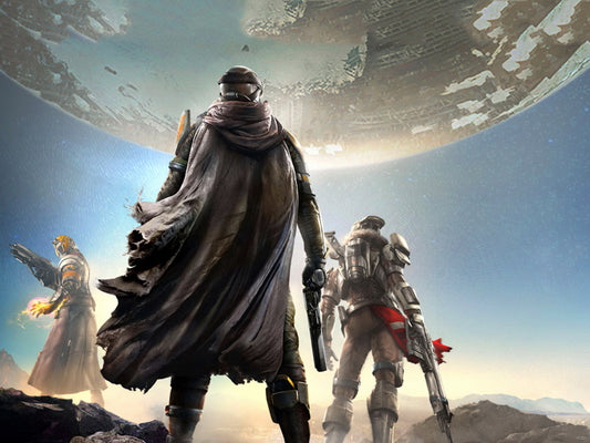 Destiny Characters Awesome Game Art Wall Art Print Poster