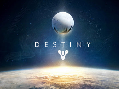 Destiny Space Planet Video Game Wall Art Print Poster
