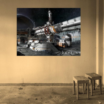 Destiny Moon Base Video Game Wall Art Print Poster