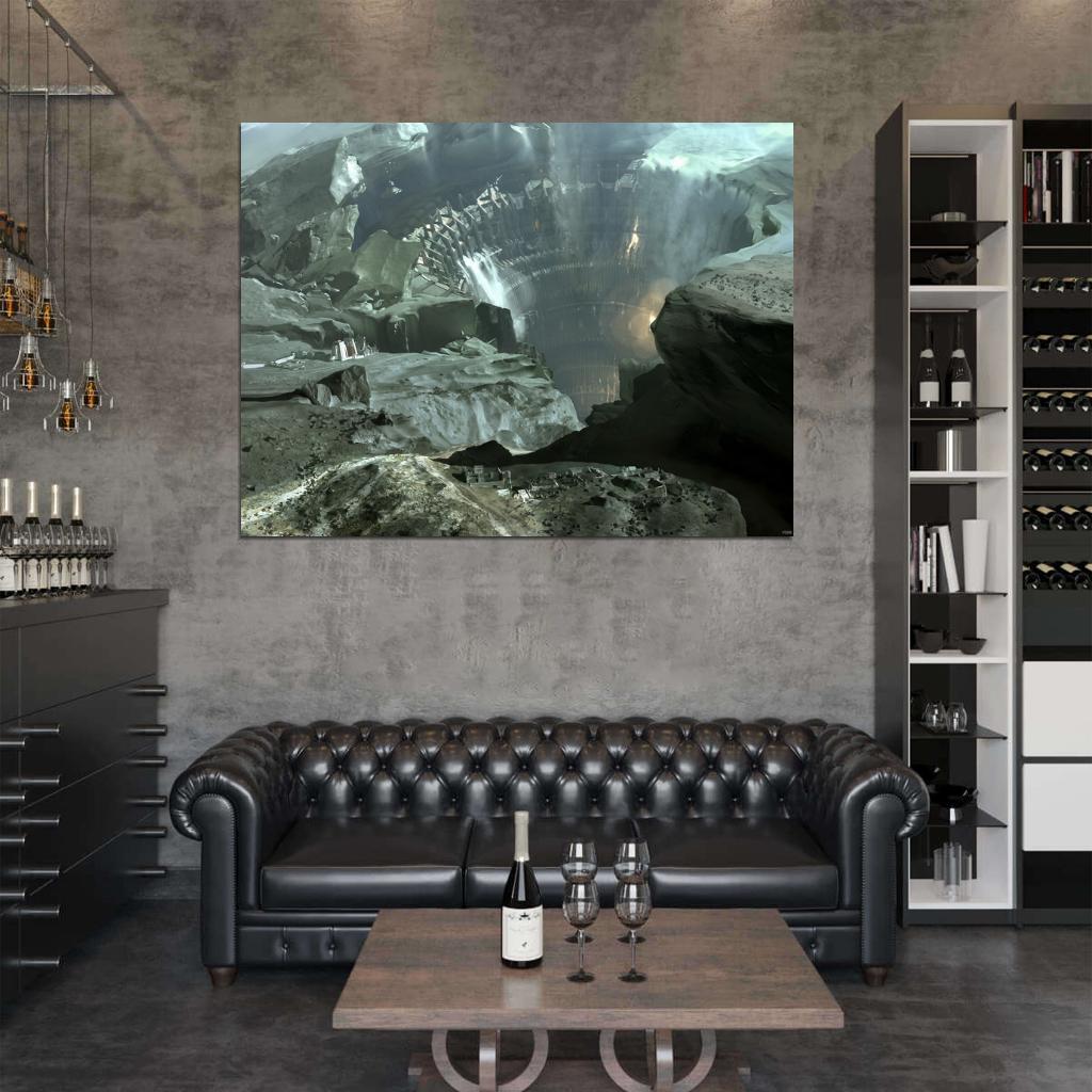 Destiny Hellmouth Video Game Wall Art Print Poster