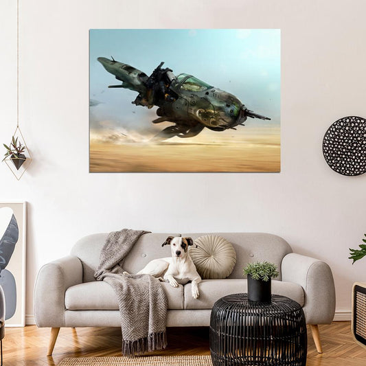 Destiny Pike Bike Video Game Wall Art Print Poster