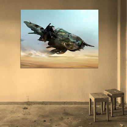 Destiny Pike Bike Video Game Wall Art Print Poster