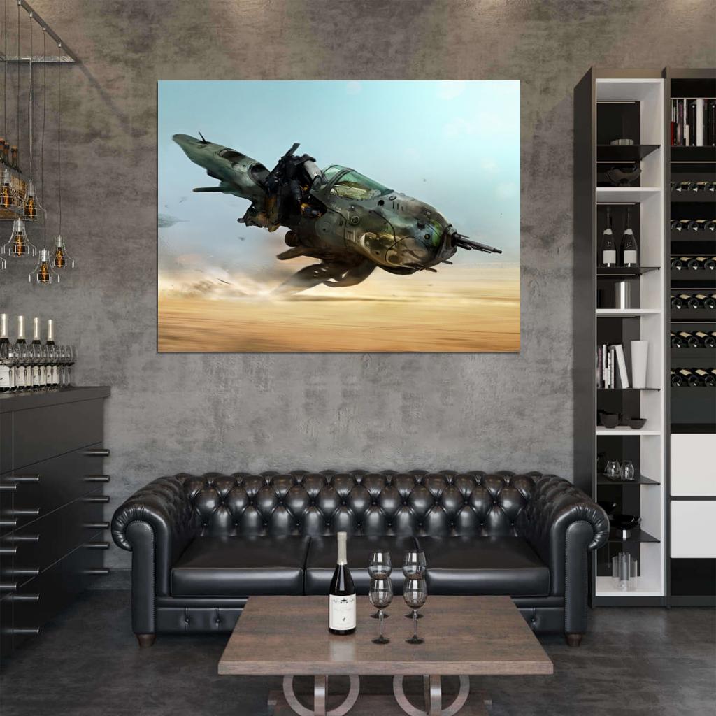 Destiny Pike Bike Video Game Wall Art Print Poster