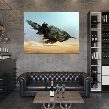 Destiny Pike Bike Video Game Wall Art Print Poster