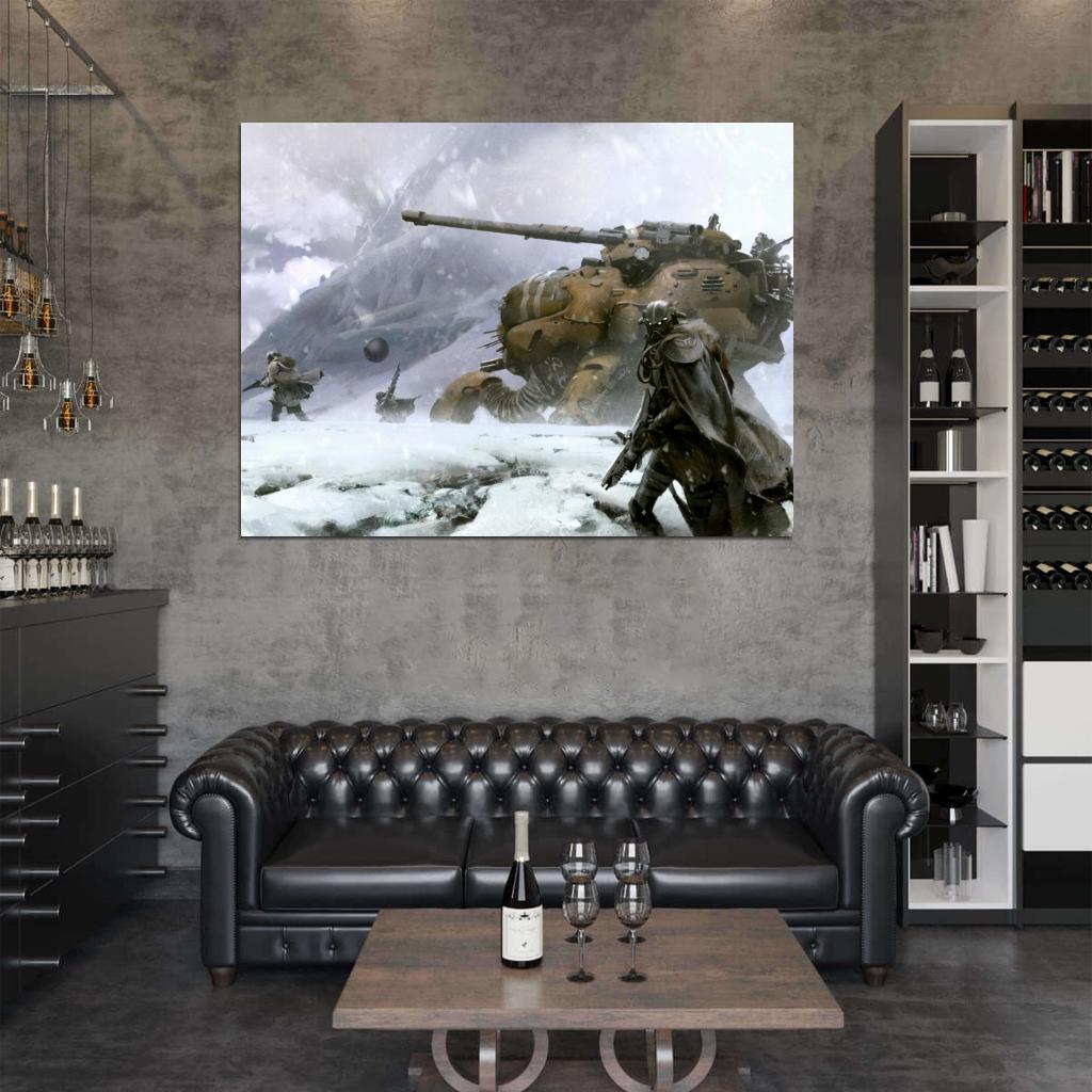 Destiny The Fallen Snow Video Game Wall Art Print Poster