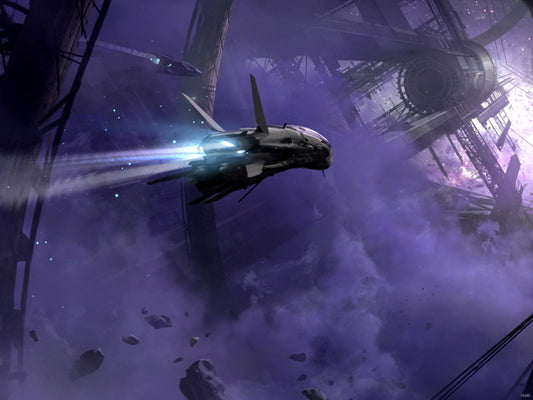 Destiny Spaceship Video Game Wall Art Print Poster