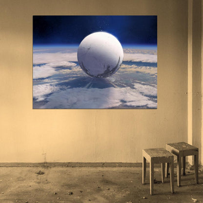 Destiny Planet Space Amazing Video Game Wall Art Print Poster