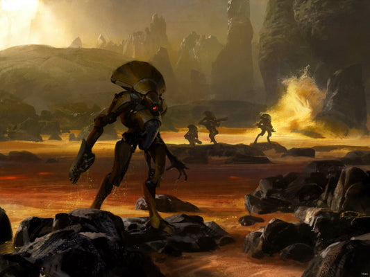 Destiny Vex Character Video Game Wall Art Print Poster