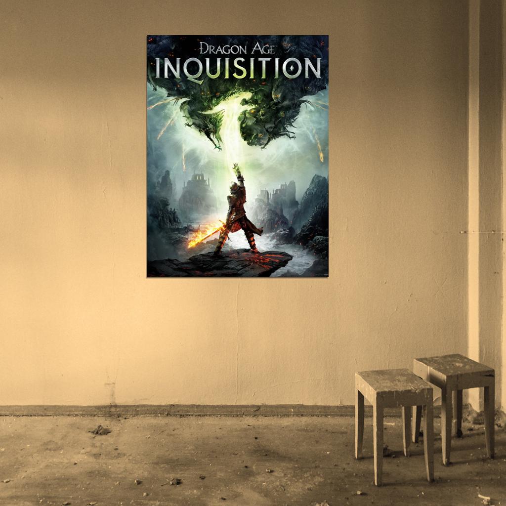 Dragon Age Inquisition Awesome Video Game Wall Art Print Poster