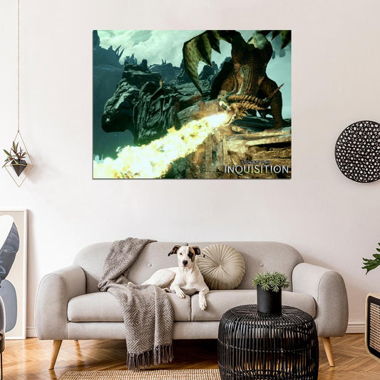 Dragon Age Inquisition Video Game Wall Art Print Poster