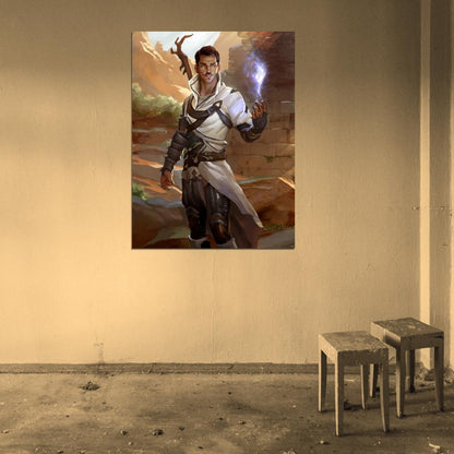 Dragon Age Inquisition Dorian Pavus Game Art Wall Art Print Poster